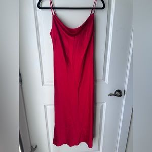 Satin dress